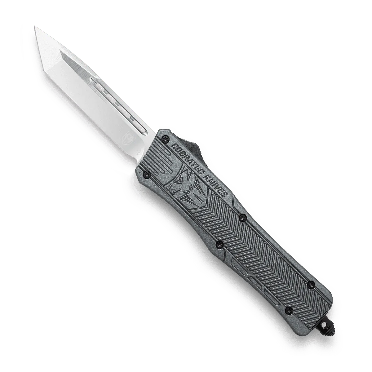 CobraTec CTK-1 Medium OTF-Messer Grey D2