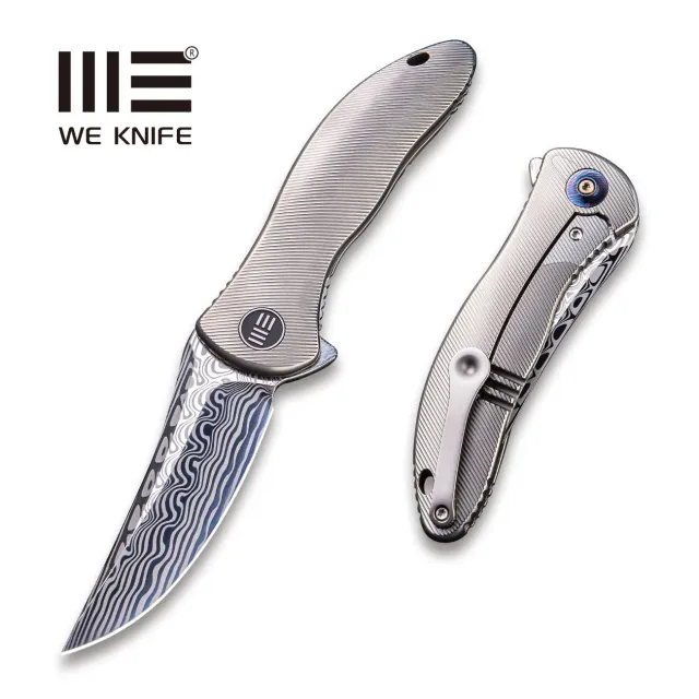 WeKnife Synergy2 912DS-1 Klappmesser Damasteel