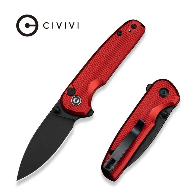 Civivi Mini Shakan C20052F-2 Taschenmesser Nitro-V Rot