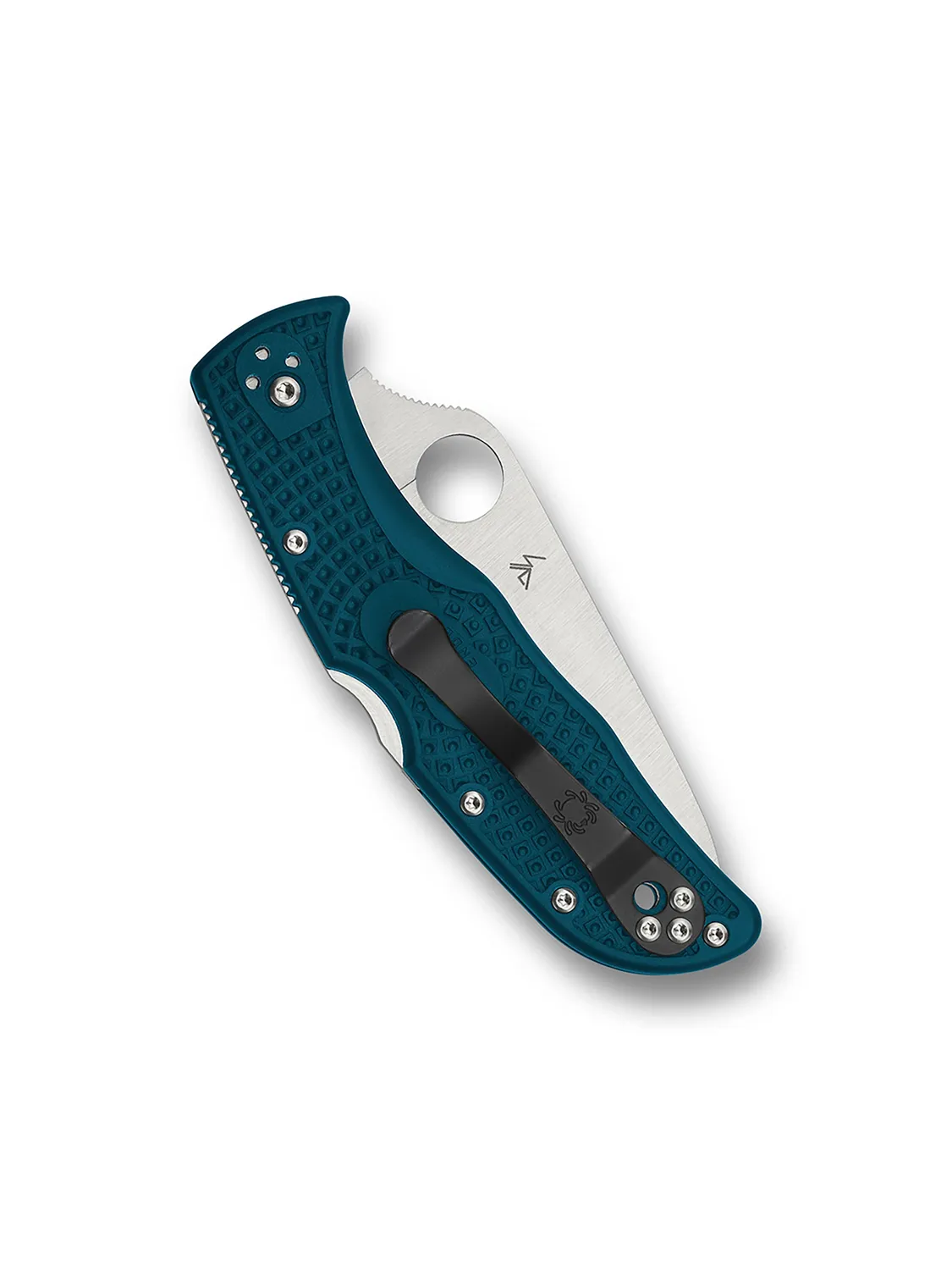 Spyderco Endela Lightweight K390 Klappmesser glatt blau