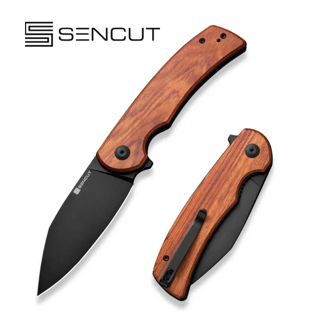 SENCUT Omniform S23064-3 Taschenmesser Holz 9Cr18MoV