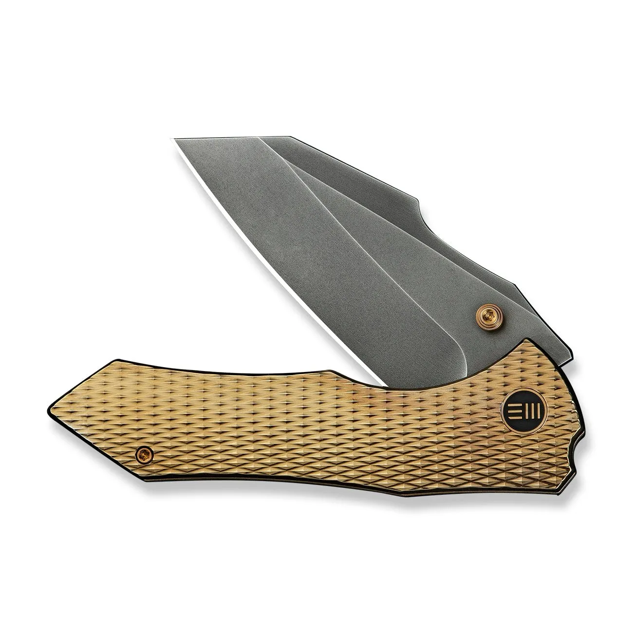 WeKnife High-Fin XL WE24010-3 Taschenmesser Gold 20CV