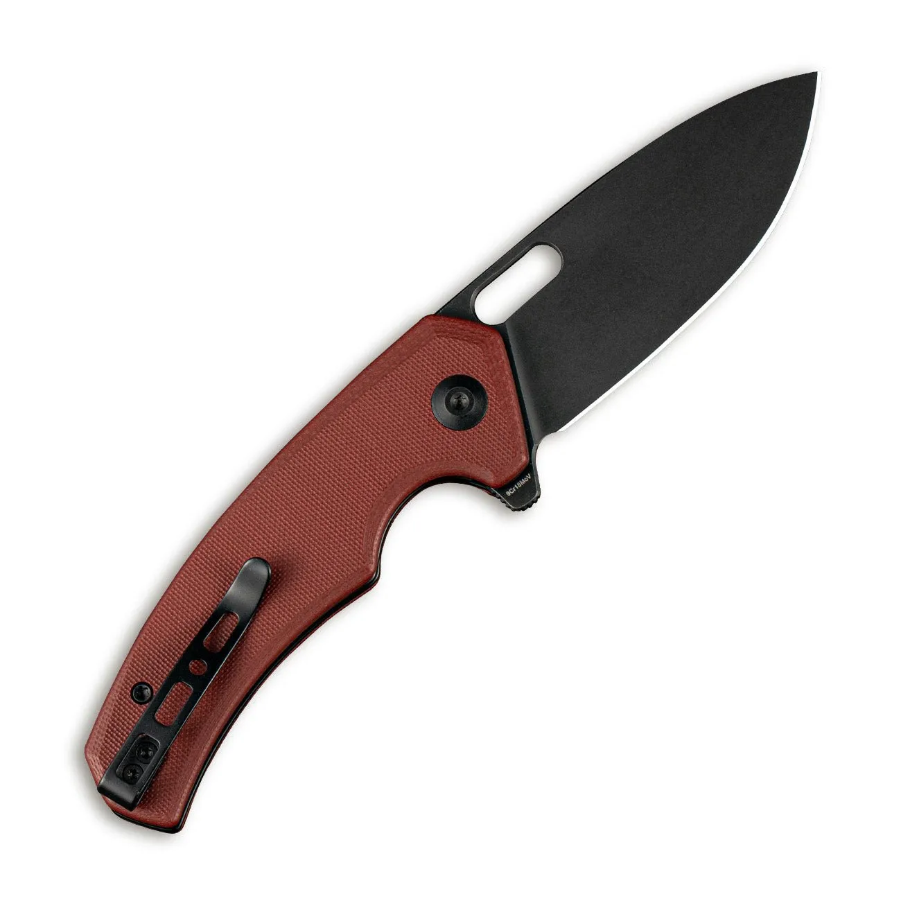 SENCUT Acumen SA06B Taschenmesser Burgundy Drop-Point