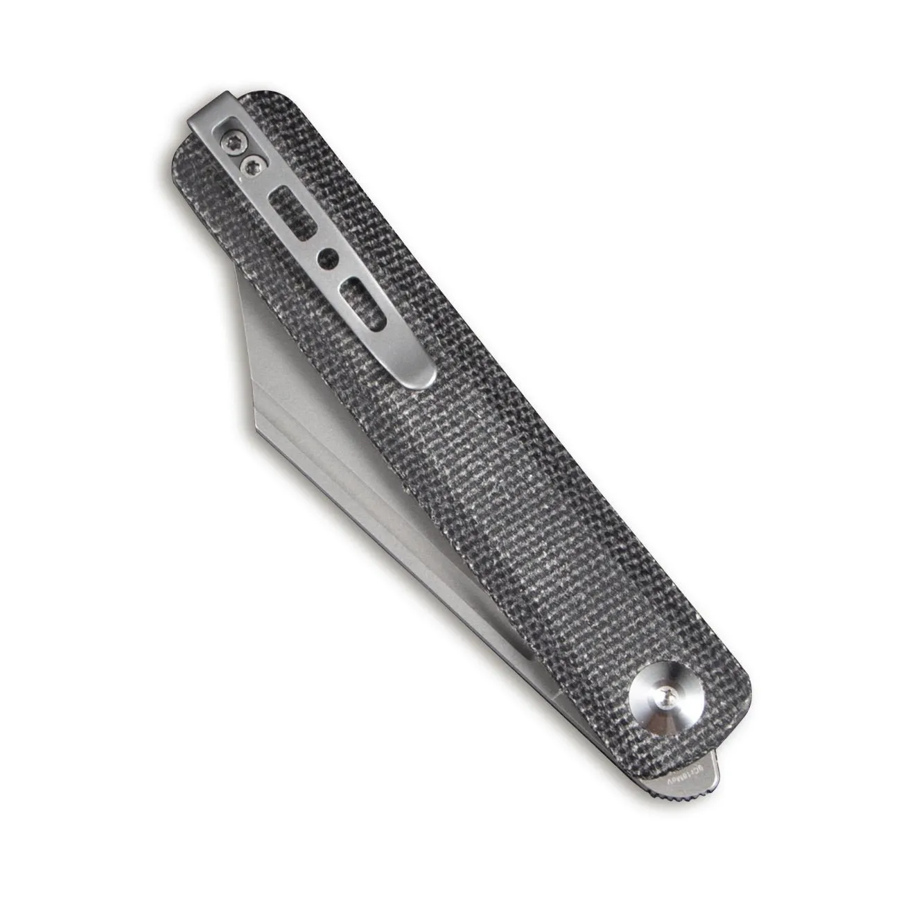 SENCUT Bronte SA08A Klappmesser schwarz Front Flipper