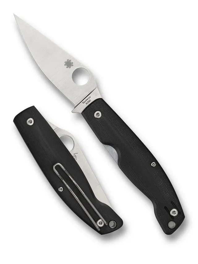 Spyderco Pattadese Klappmesser M390 G-10