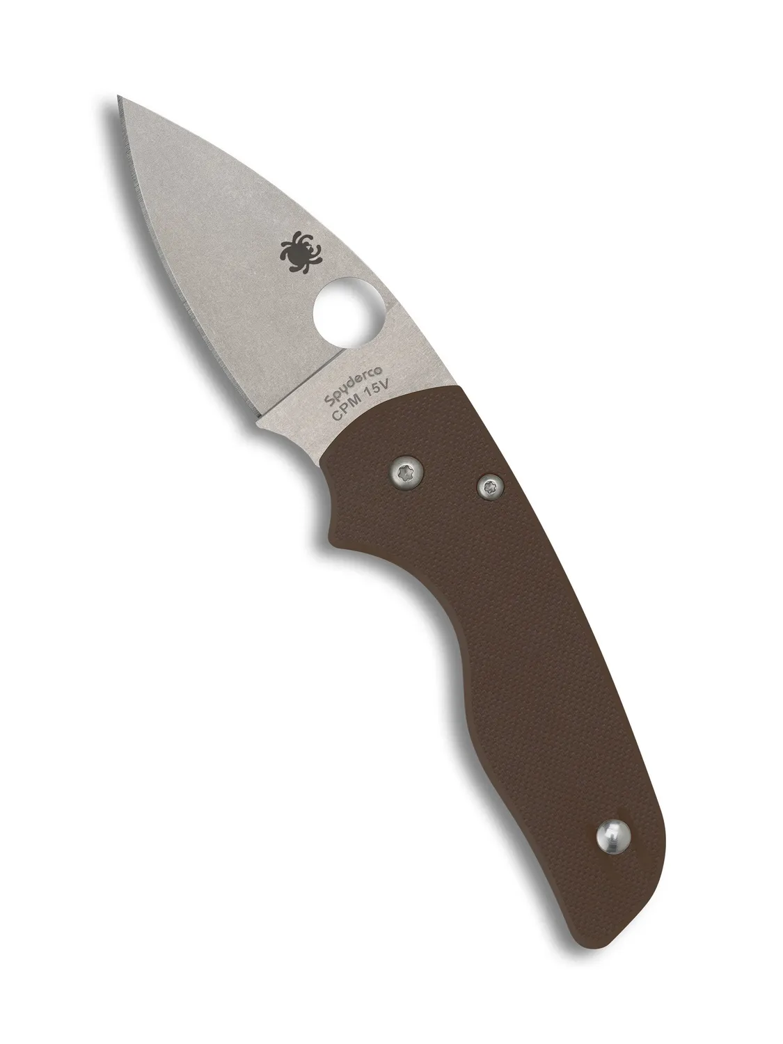 Spyderco Lil Native 15V Taschenmesser Braun Sprint Run
