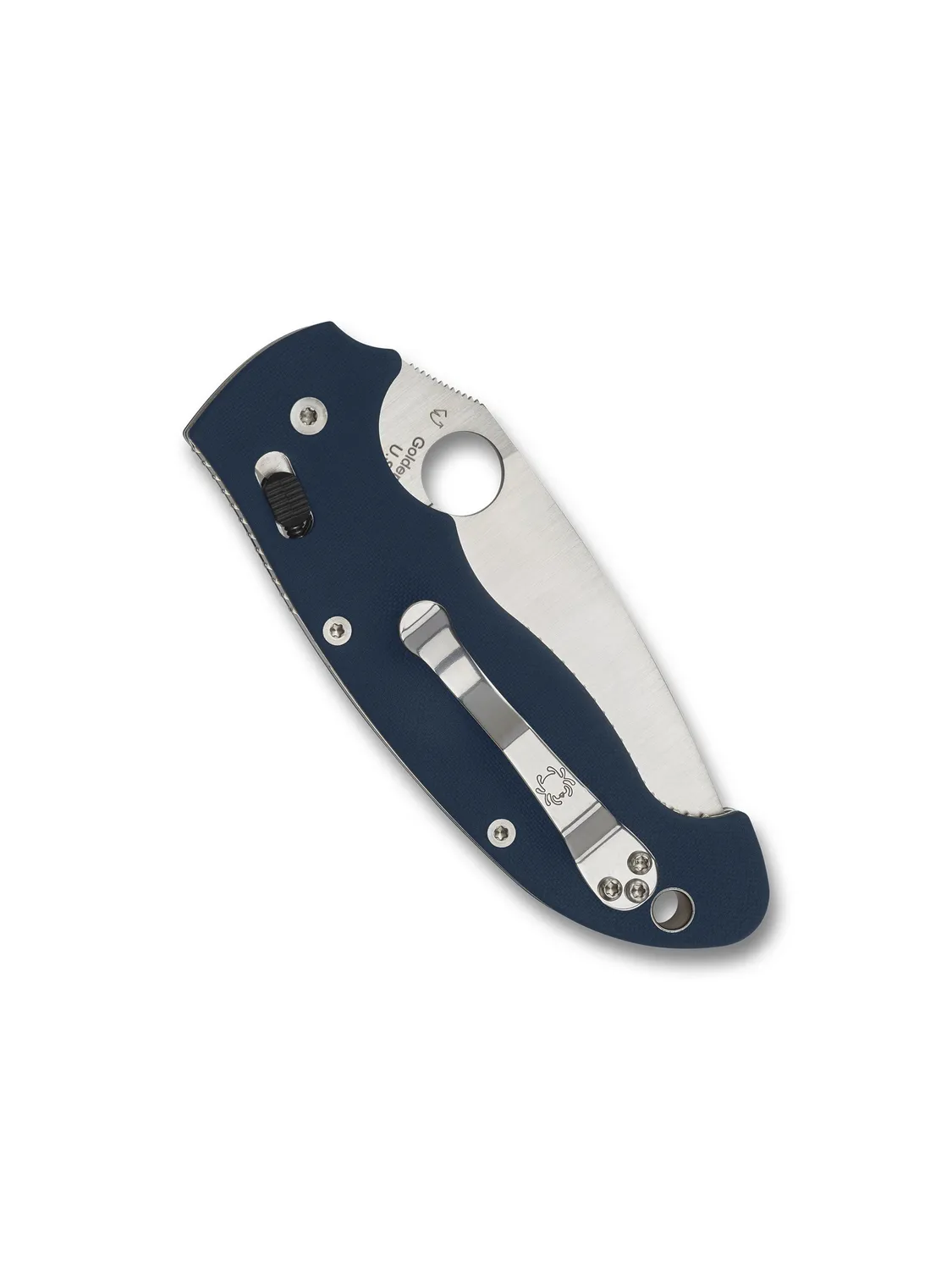 Spyderco Manix 2 XL SPY27 Taschenmesser Blau G-10