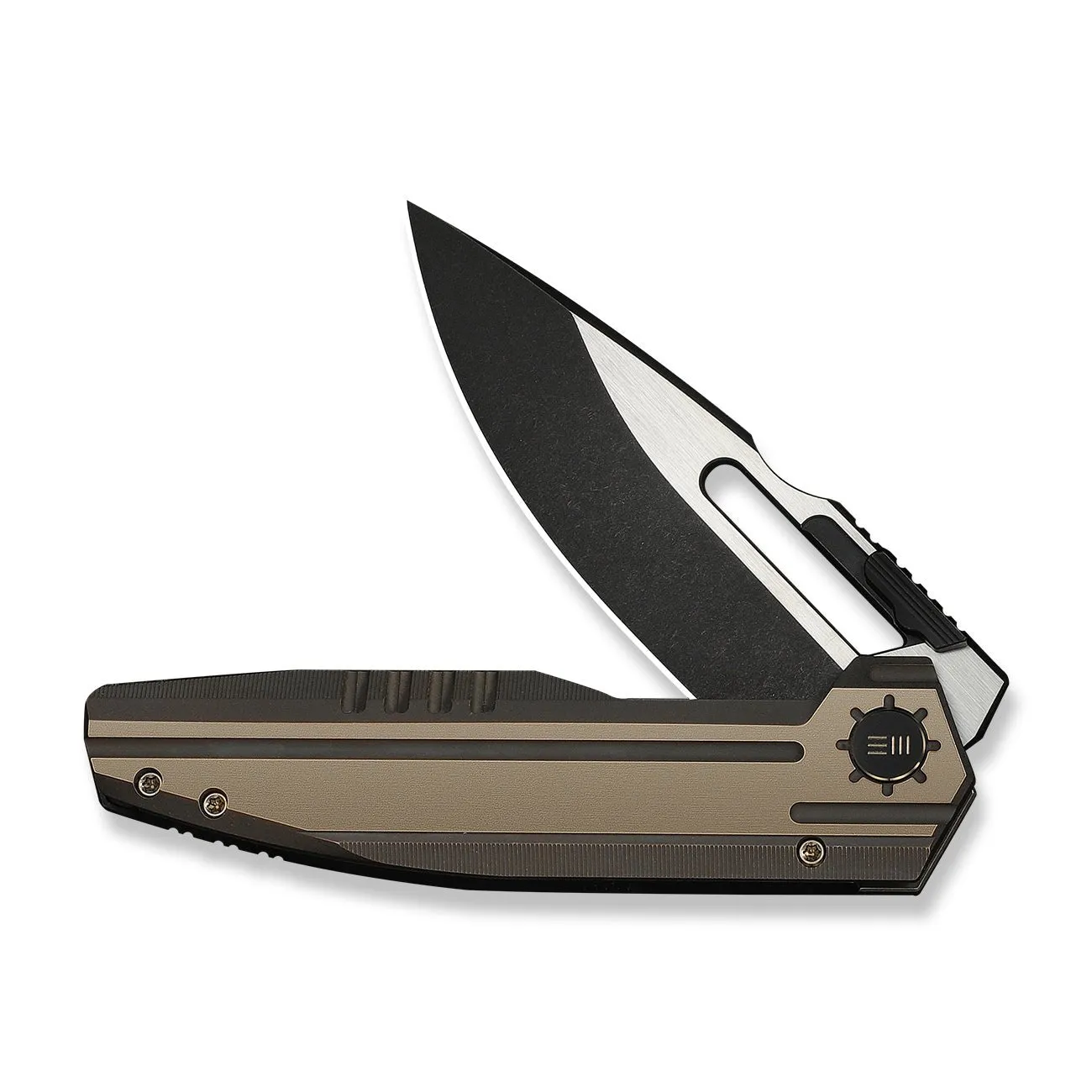WeKnife Reveille WE23057-1 Klappmesser Titan bronze M390