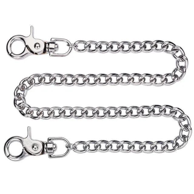 Herbertz Jumbo-Messerkette verchromt 2 Karabiner