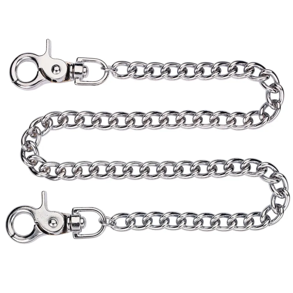 Herbertz Jumbo-Messerkette verchromt 2 Karabiner
