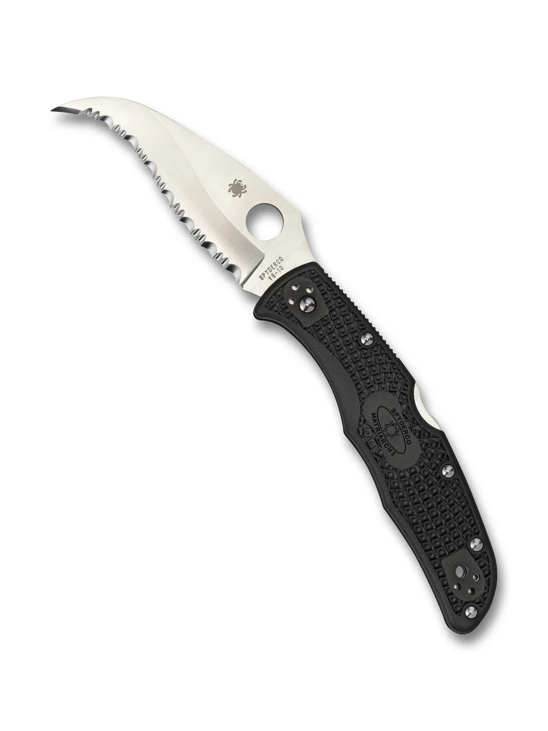 Spyderco Matriarch 2 Einhandmesser VG-10 Wellenschliff