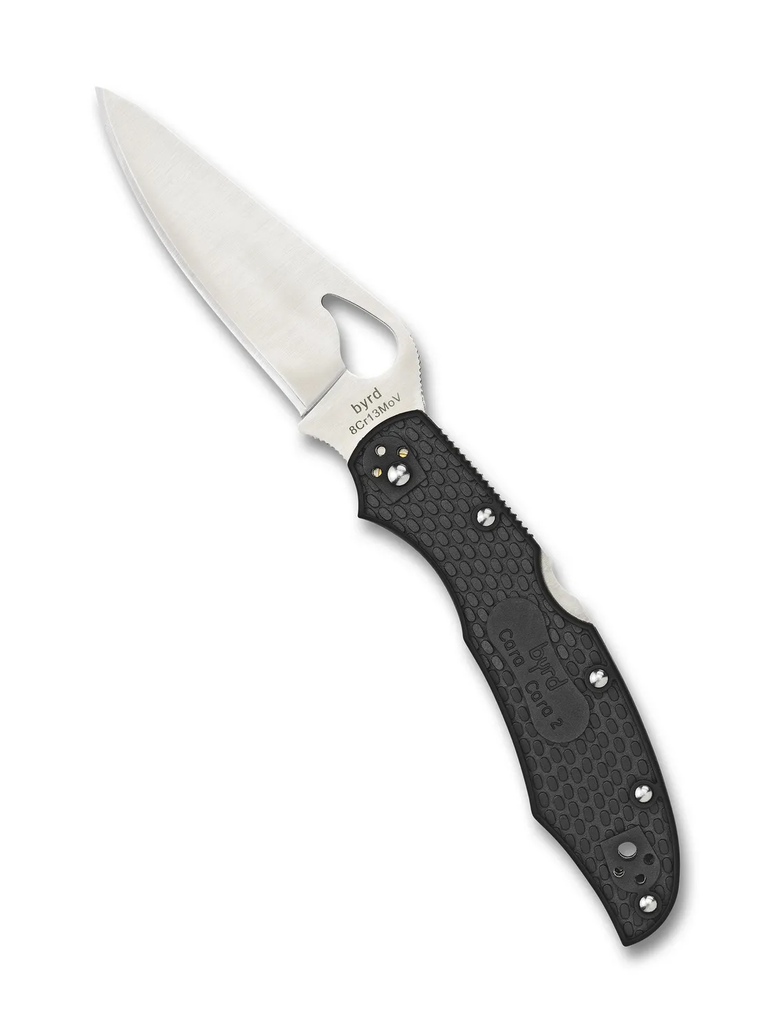 Byrd Cara Cara 2 Lightweight Taschenmesser Schwarz glatt