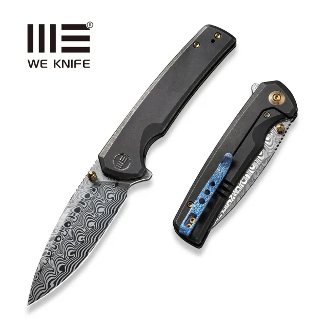 WeKnife Subjugator WE21014C-DS1 Klappmesser Titan Damasteel