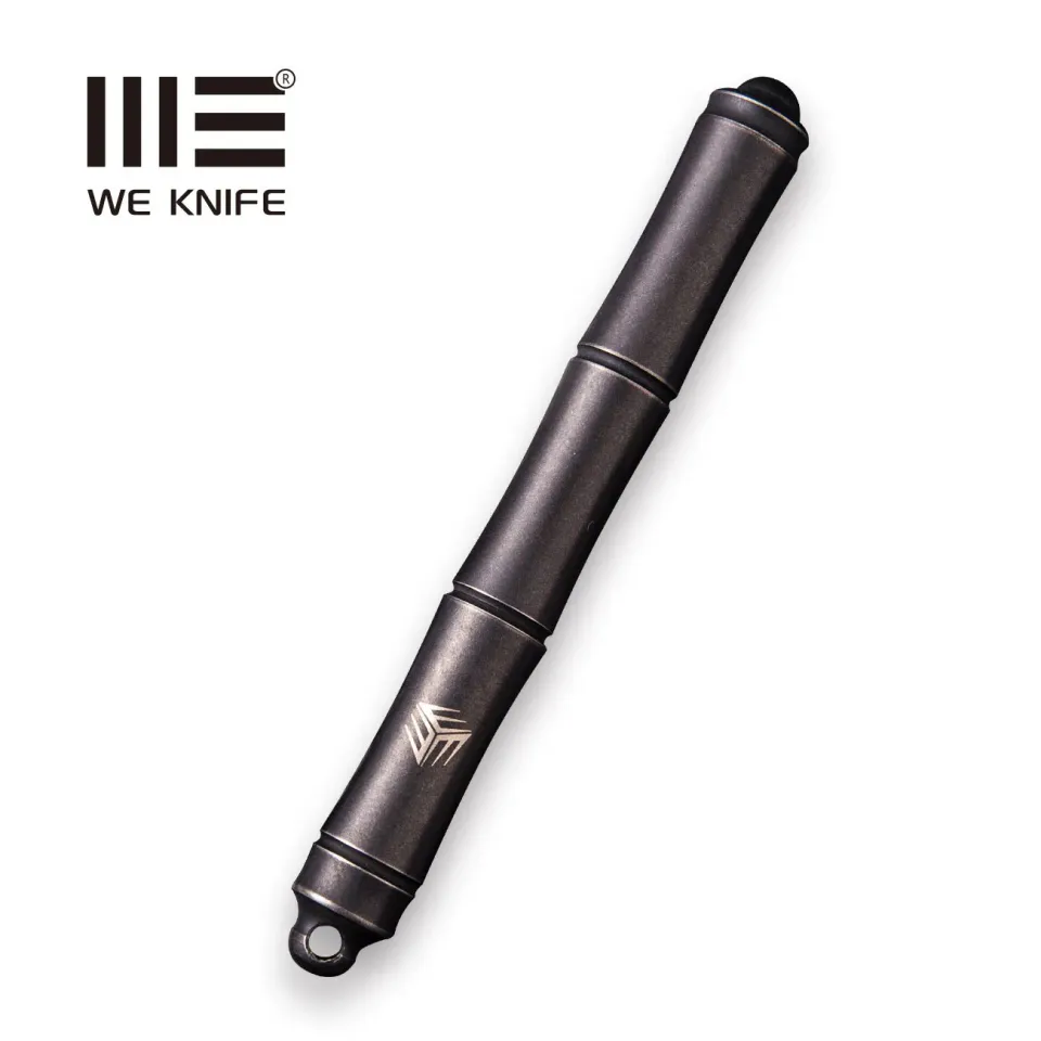 WeKnife Syrinx TP-04C Tactical Pen Titan Schwarz Mini