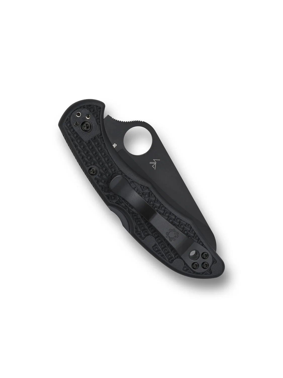 Spyderco Salt 2 Taschenmesser H-2 schwarz glatt