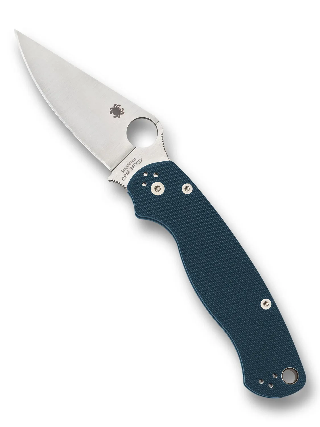 Spyderco Para Military 2 SPY27 Klappmesser blau G10