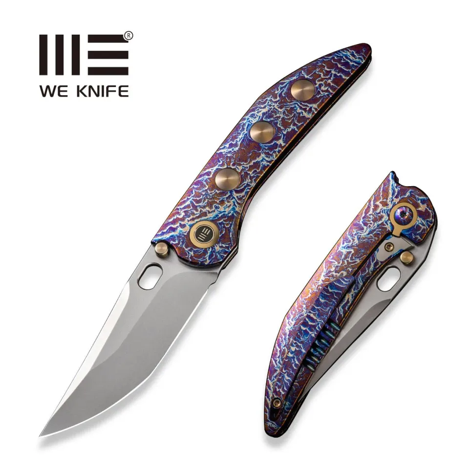 WeKnife Attor WE23037-2 Taschenmesser Titan Golden