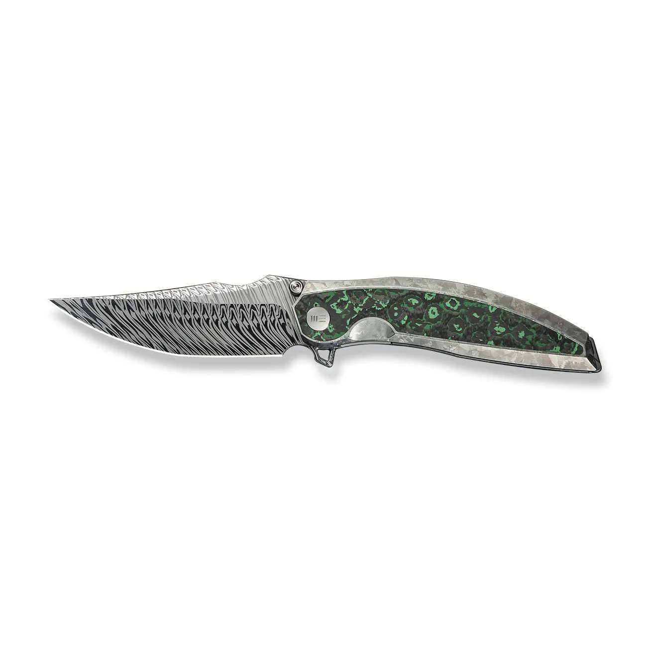 WeKnife Quinseris WE23093-DS1 Taschenmesser Damasteel