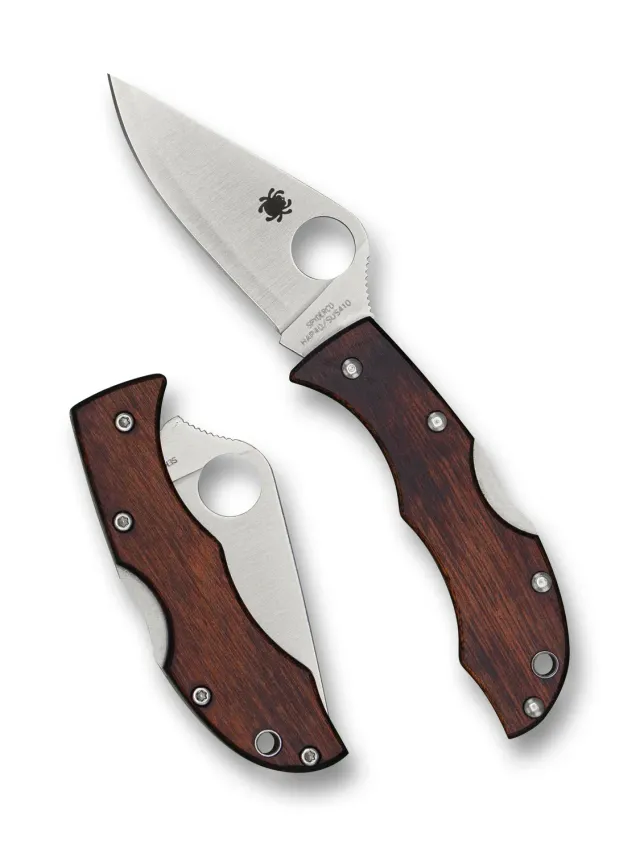 Spyderco Ladybug Pakkawood Taschenmesser HAP40