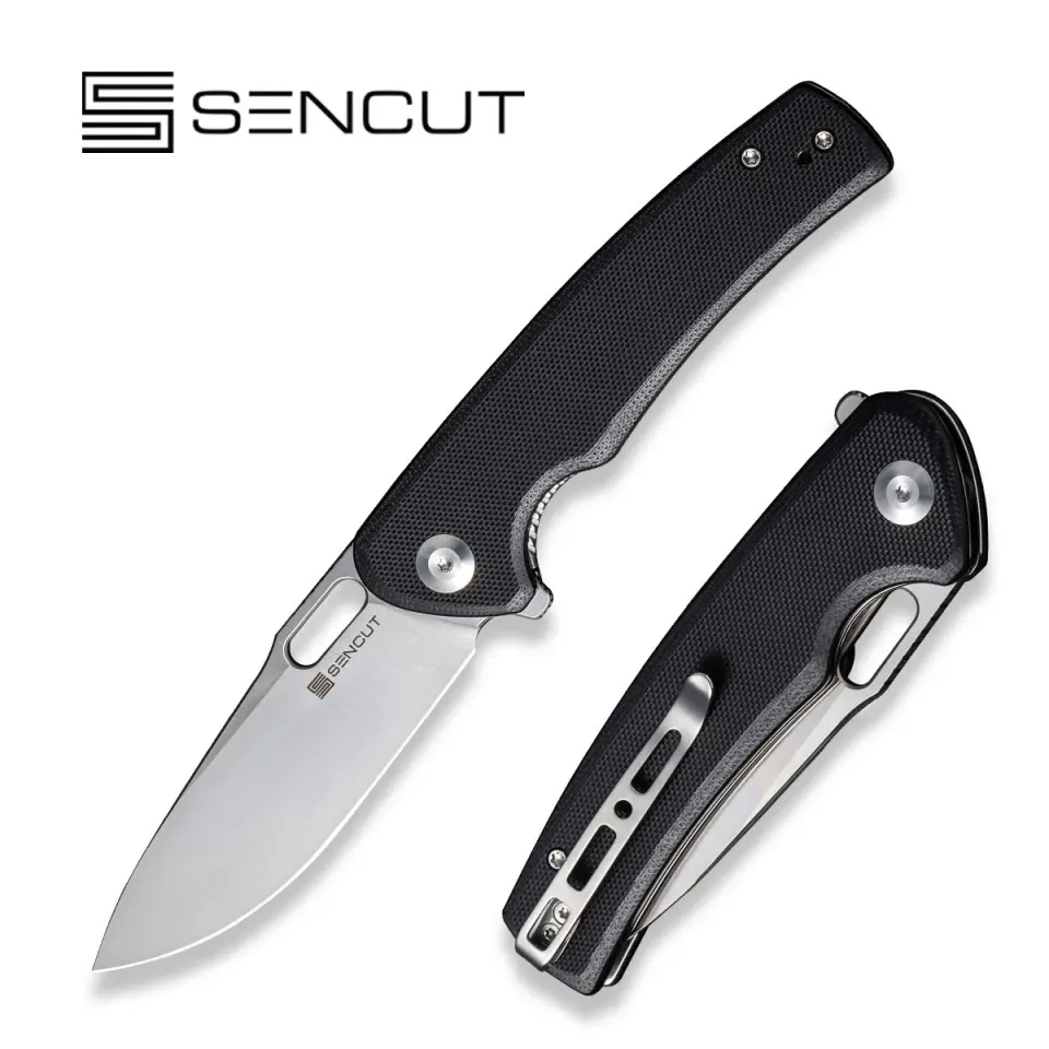 SENCUT Vesperon S20065-1 Klappmesser Schwarz Drop-Point