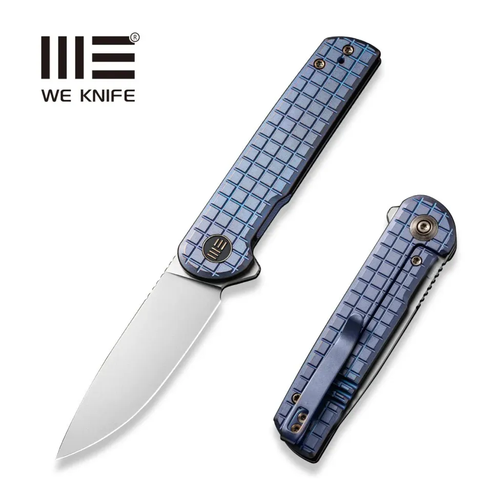 WeKnife Charith WE20056B-1 Klappmesser Titan Blau Limitiert