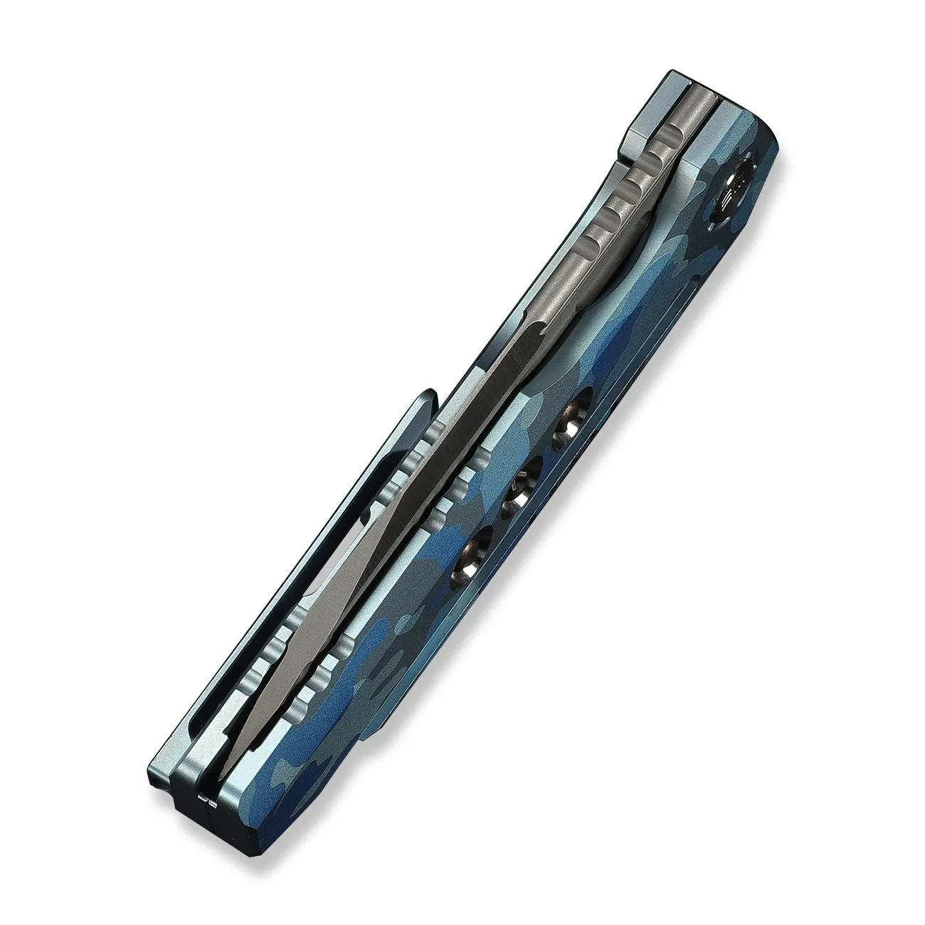 WeKnife Gunwale WE24048-3 Klappmesser Blau Tanto M390