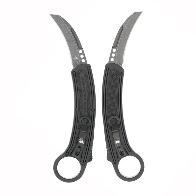 CobraTec Karambit OTF Messer D2 Double Action Ring