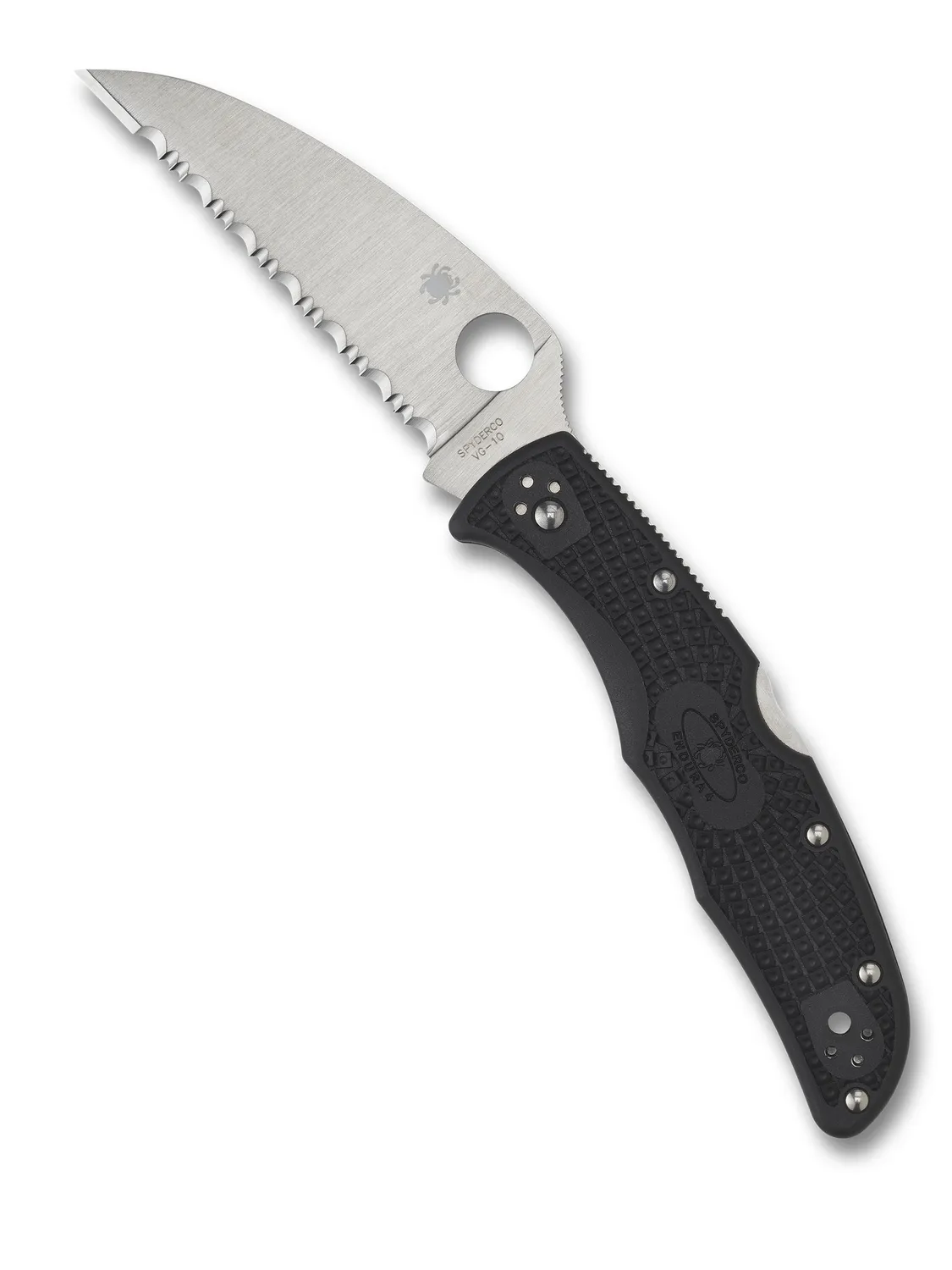 Spyderco Endura 4 Wharncliffe Taschenmesser SpyderEdge VG-10
