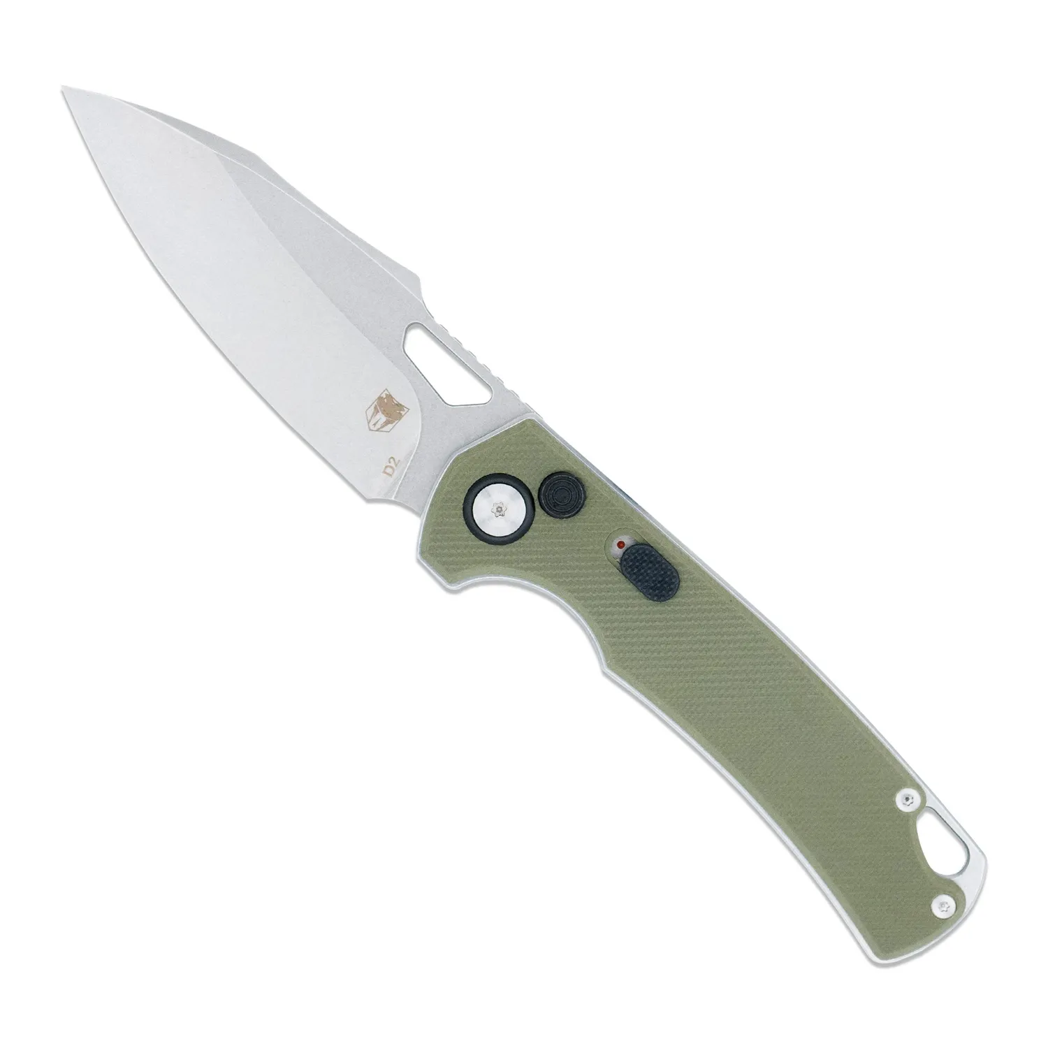 CobraTec Wolverine Push Button Automatic Messer D2