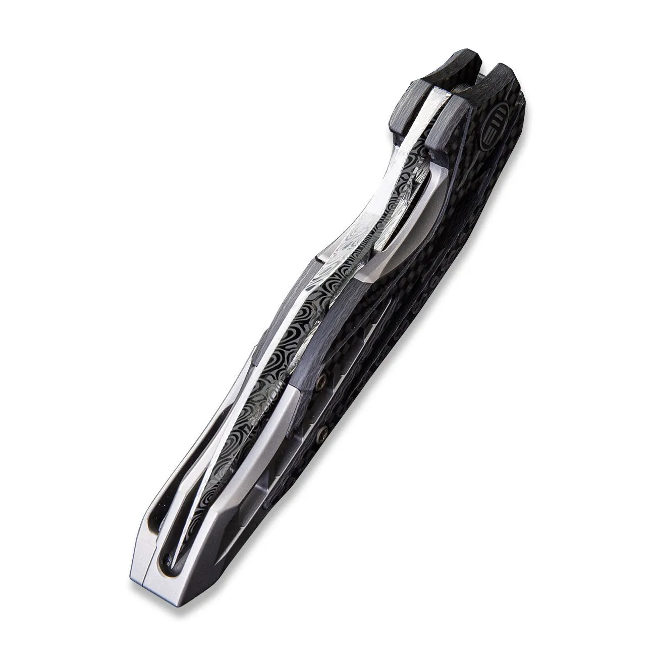 WeKnife Arrakis 906CF-DS1 Klappmesser Damasteel Carbon