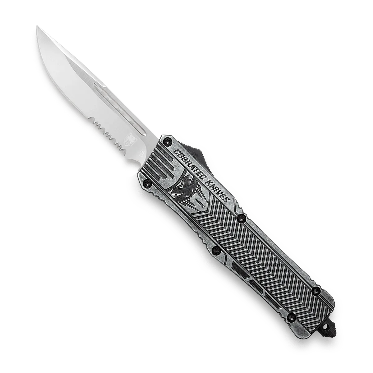 CobraTec CTK-1 Large OTF-Messer Stonewash D2
