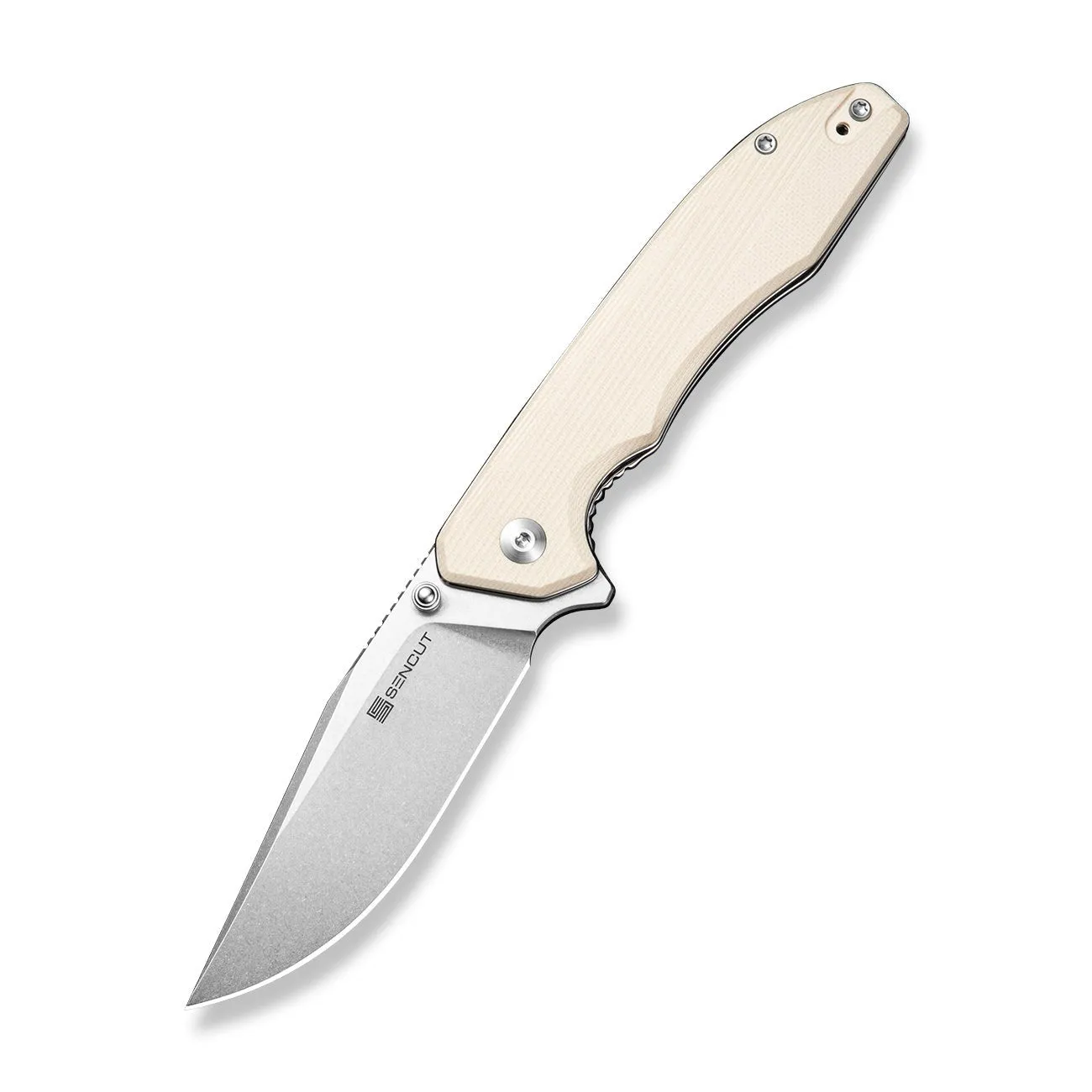 SENCUT Sylor S25056-2 Taschenmesser Ivory Clip-Point