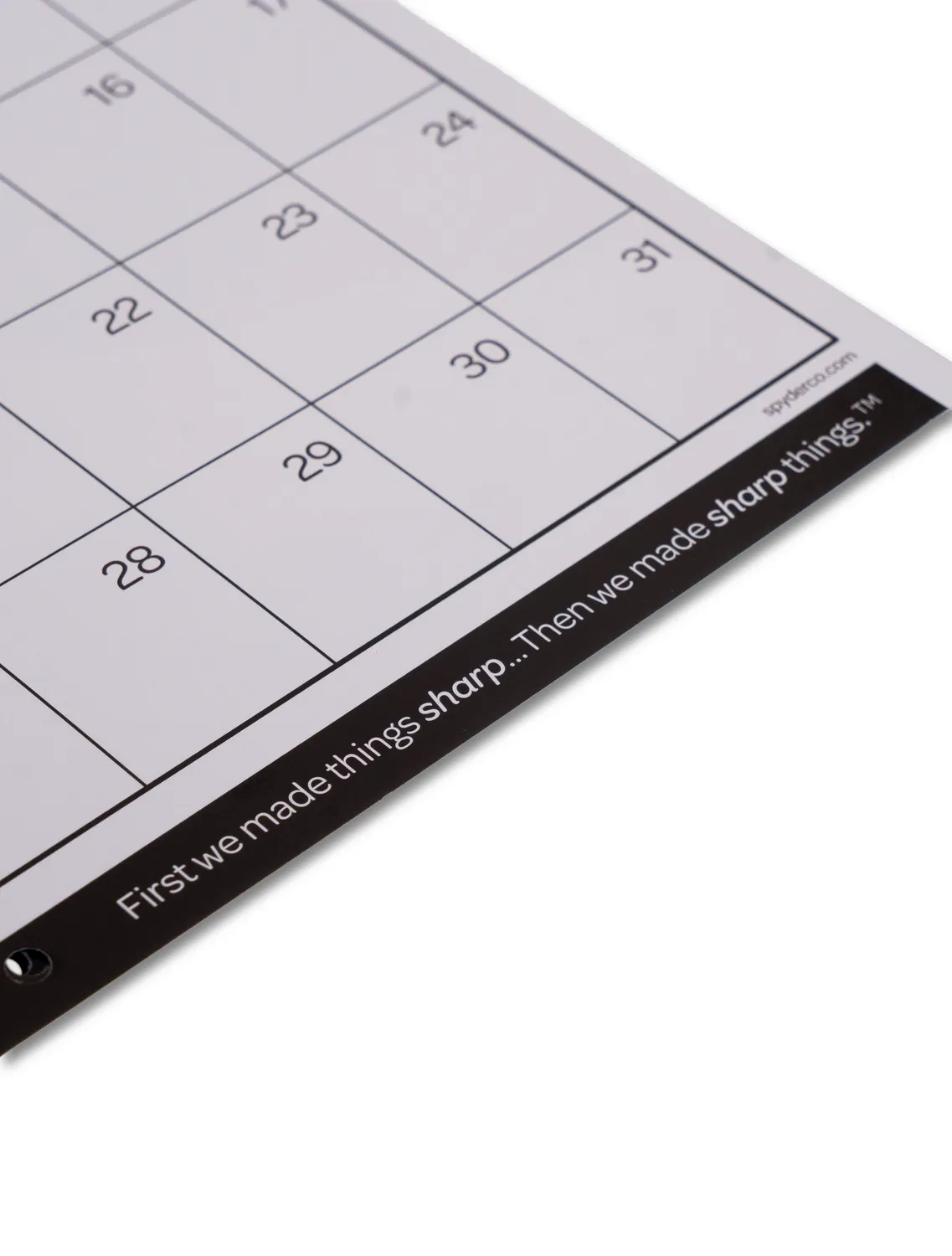 Byrd Spyderco Calendar Wandkalender 2026 limitiert