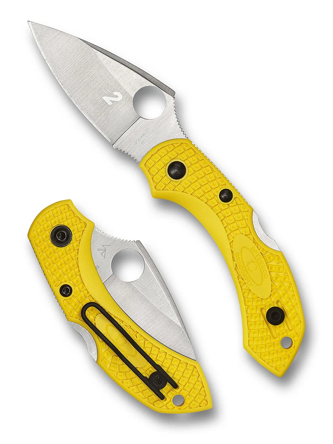 Spyderco Dragonfly 2 Salt Taschenmesser Gelb H-2