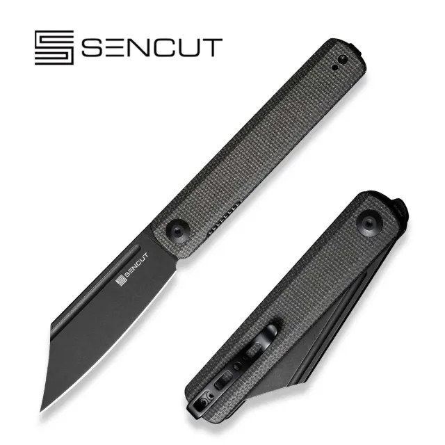 SENCUT Bronte SA08F Taschenmesser Grün Reverse Tanto