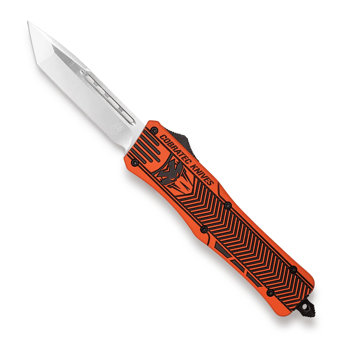 CobraTec CTK-1 Small OTF Messer Hunter Orange D2