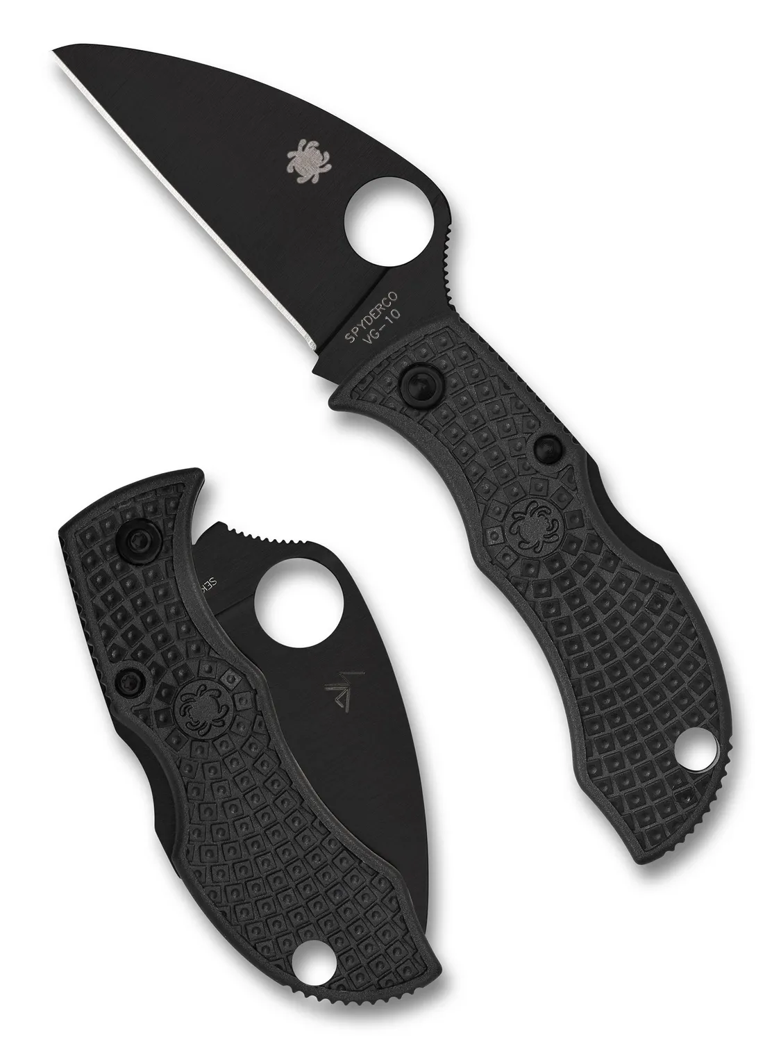 Spyderco Manbug Wharncliffe Taschenmesser FRN PlainEdge