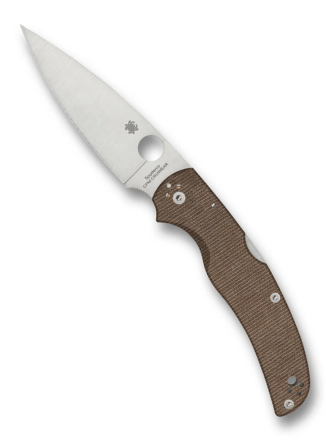 Spyderco Native Chief Taschenmesser Micarta Cru-Wear