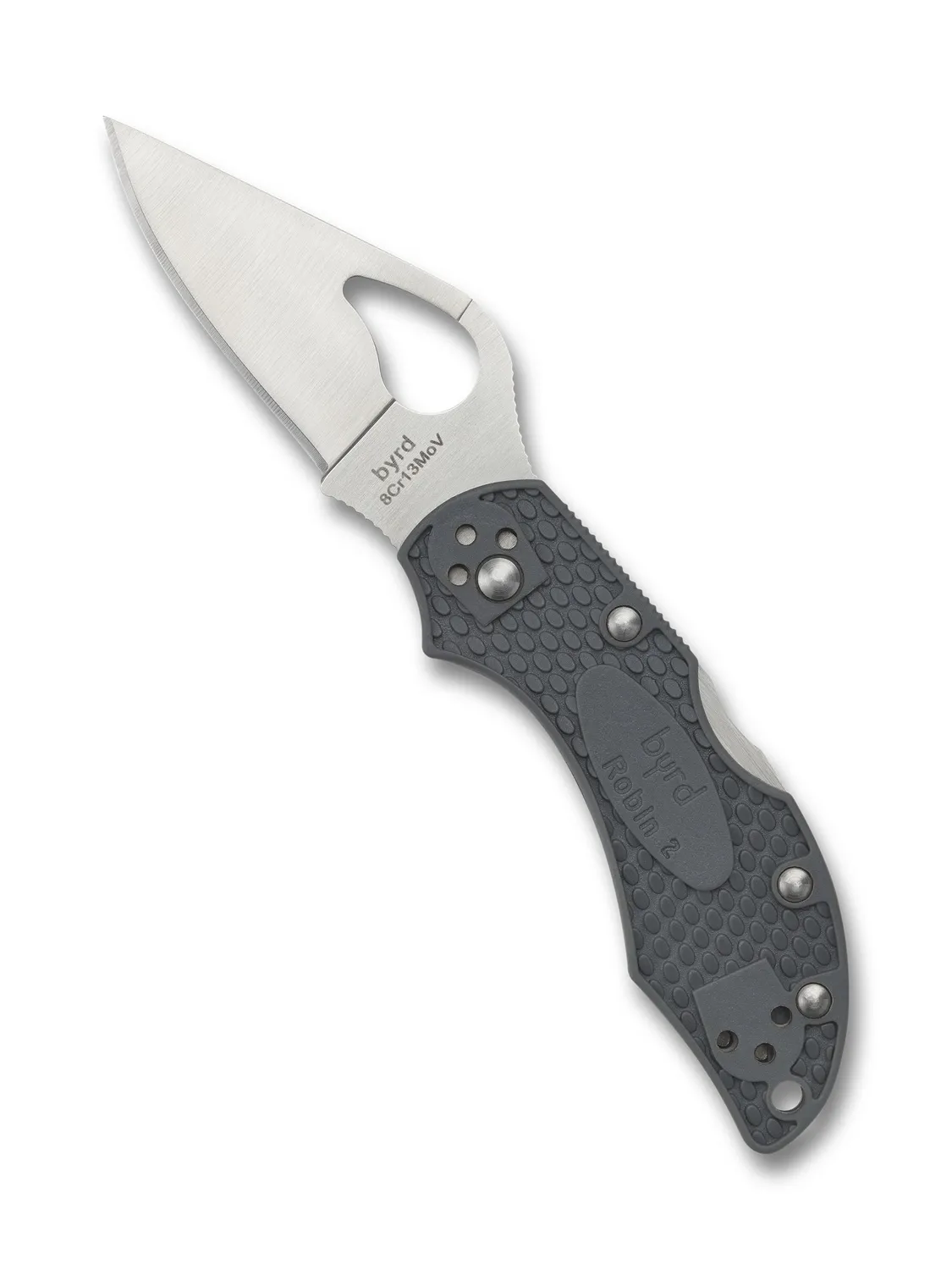 Byrd Robin 2 Lightweight Taschenmesser Schwarz glatt