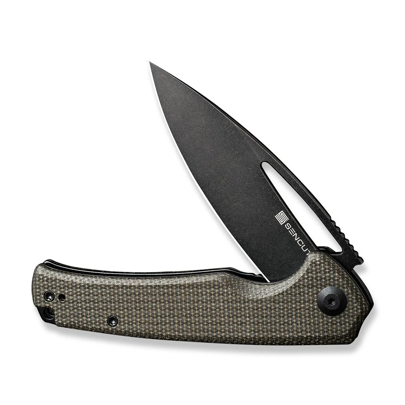 SENCUT Mims S21013-3 Klappmesser Micarta schwarz