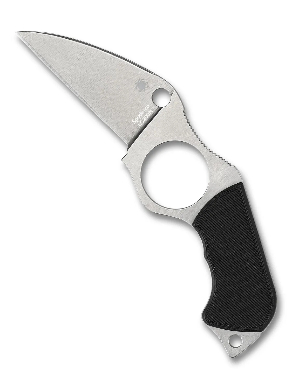 Spyderco Swick 5 LC200N Fixed-Blade mit Scheide Fingerring