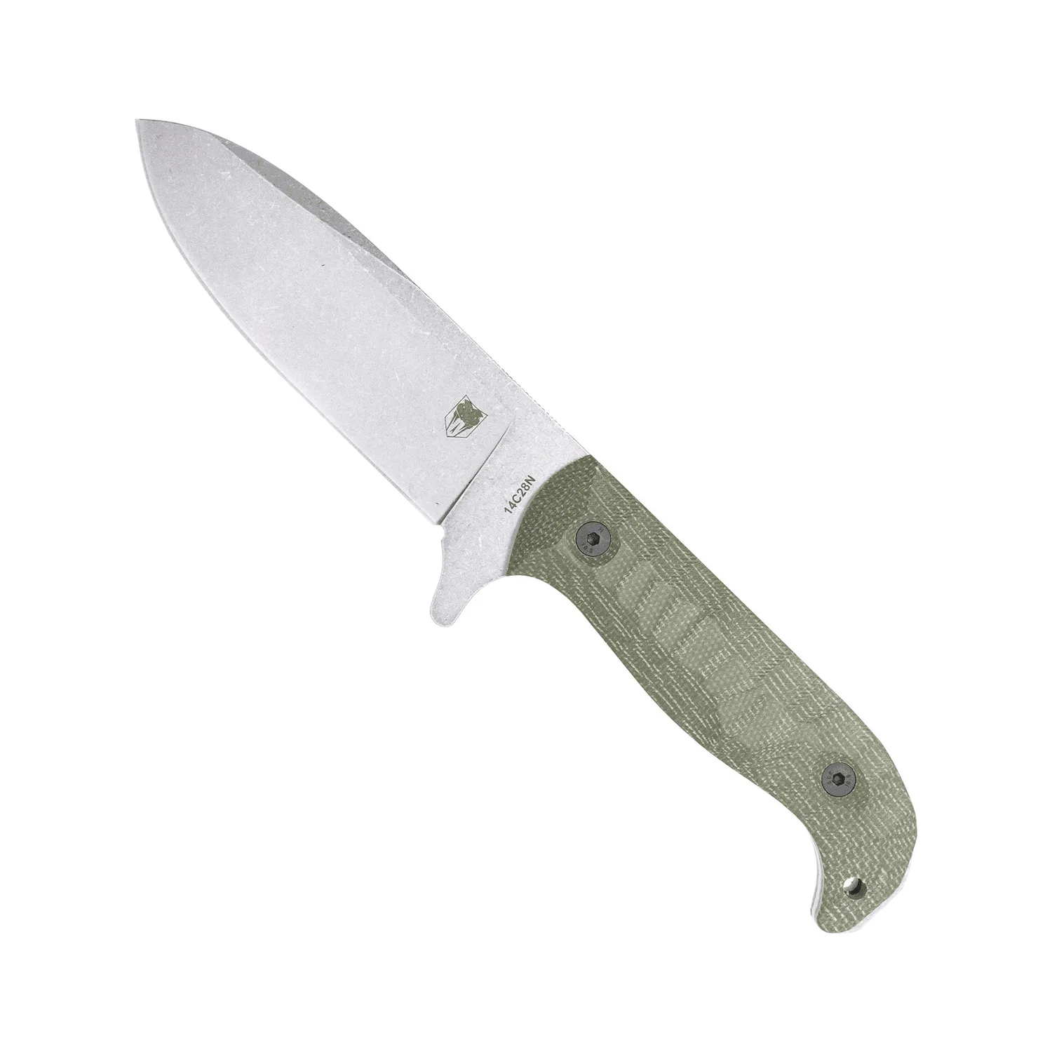 CobraTec PSK Survivalmesser OD Green Micarta 14C28N