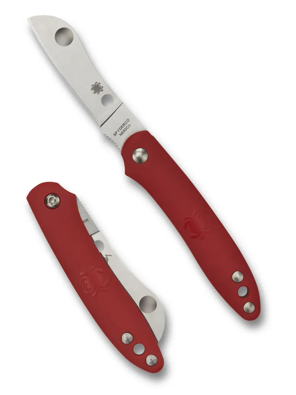 Spyderco Roadie Slipjoint Taschenmesser Schwarz N690Co