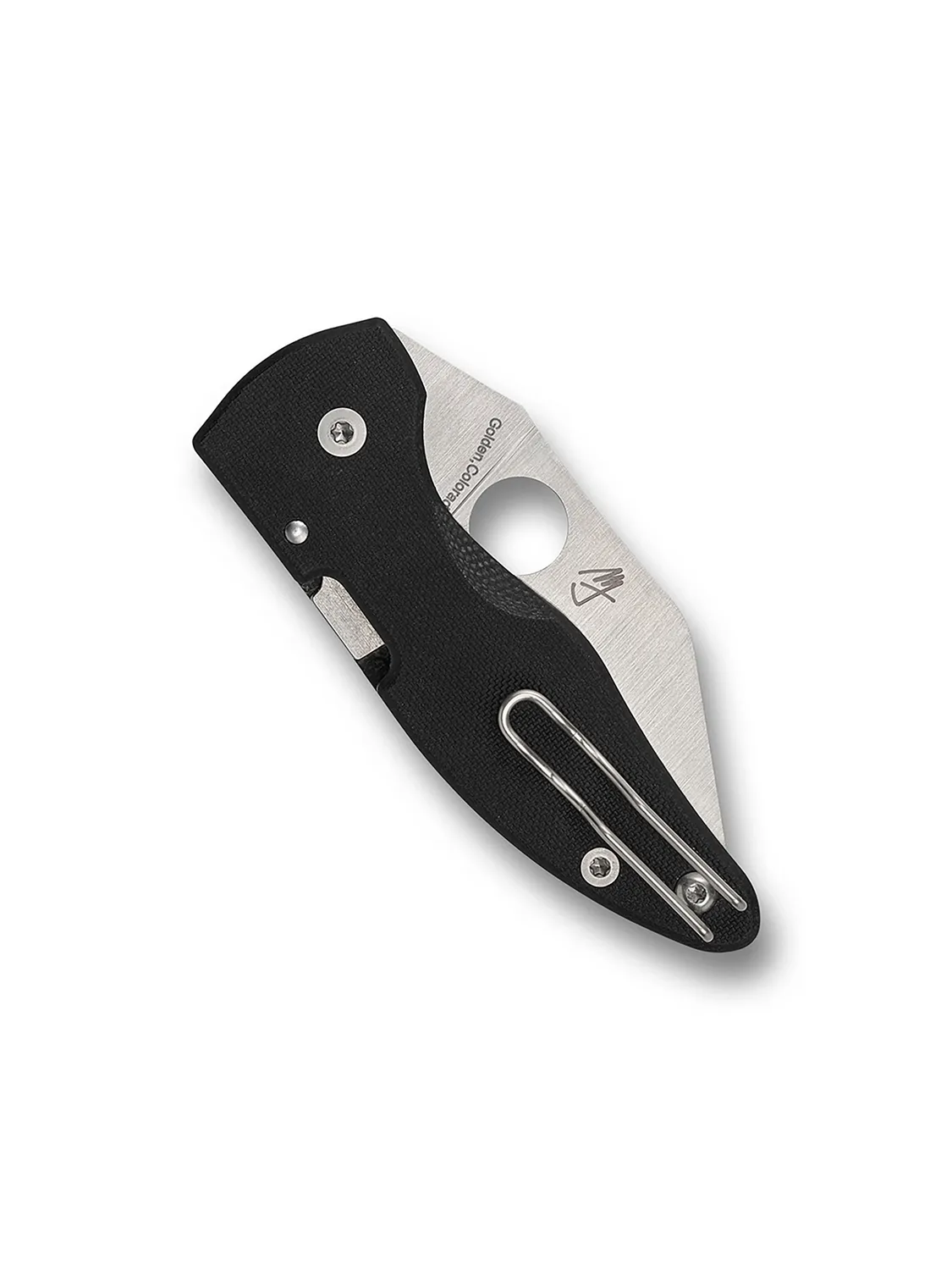 Spyderco MicroJimbo Taschenmesser S30V DLC Schwarz