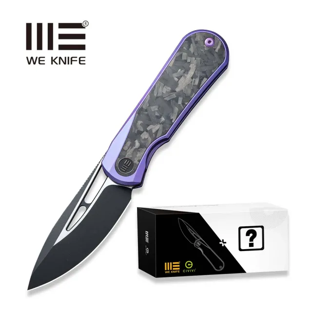 WeKnife Baloo WE21033-3 Taschenmesser Lila Mystery-Box