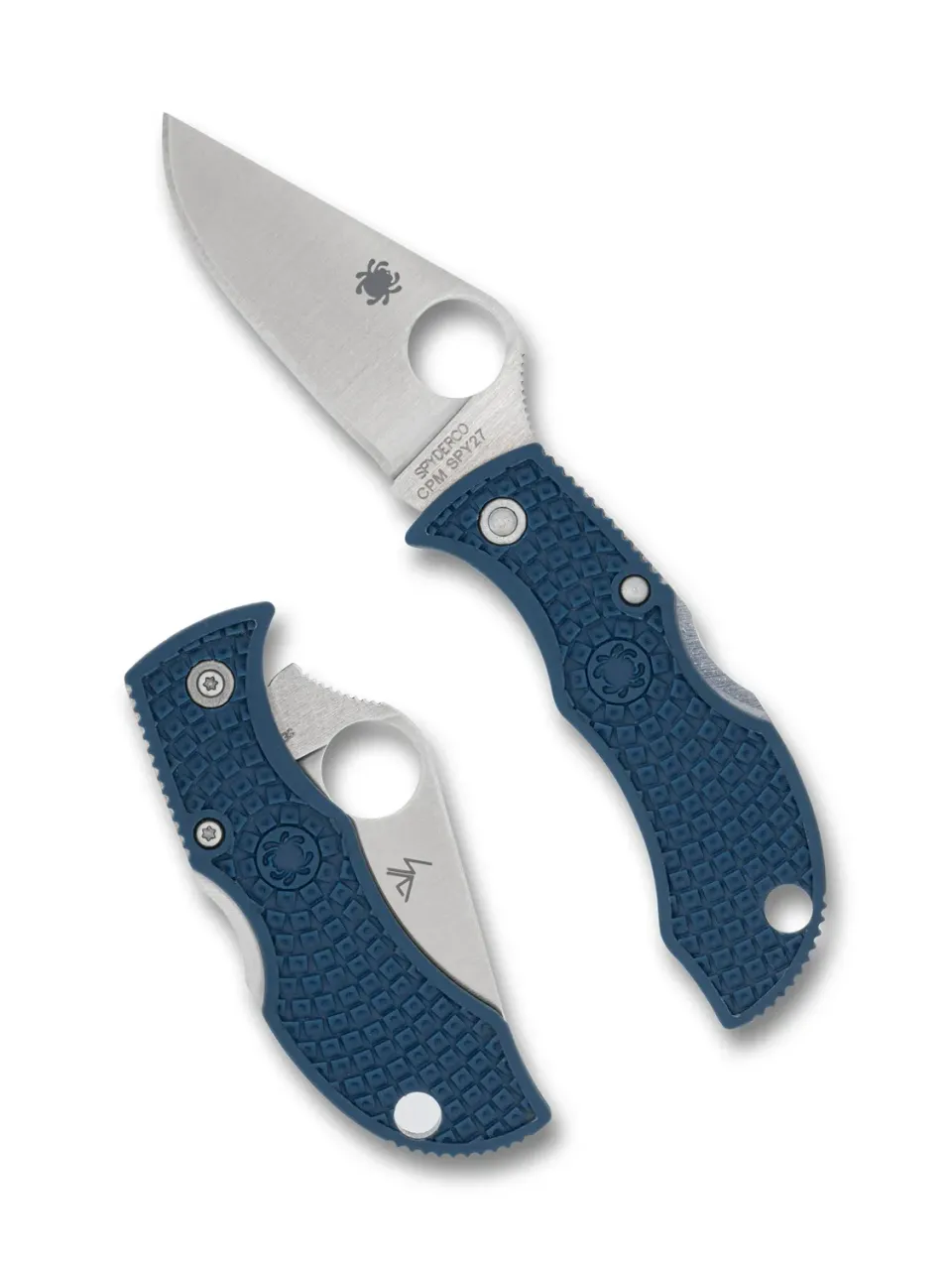 Spyderco Manbug Taschenmesser Kobaltblau CPM SPY27