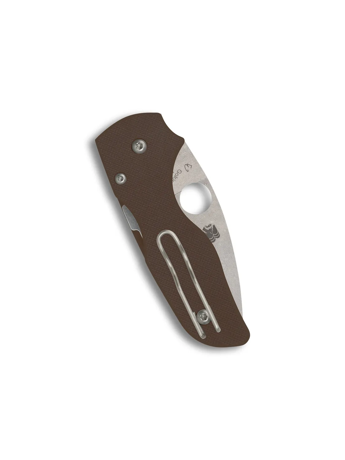 Spyderco Lil Native 15V Taschenmesser Braun Sprint Run