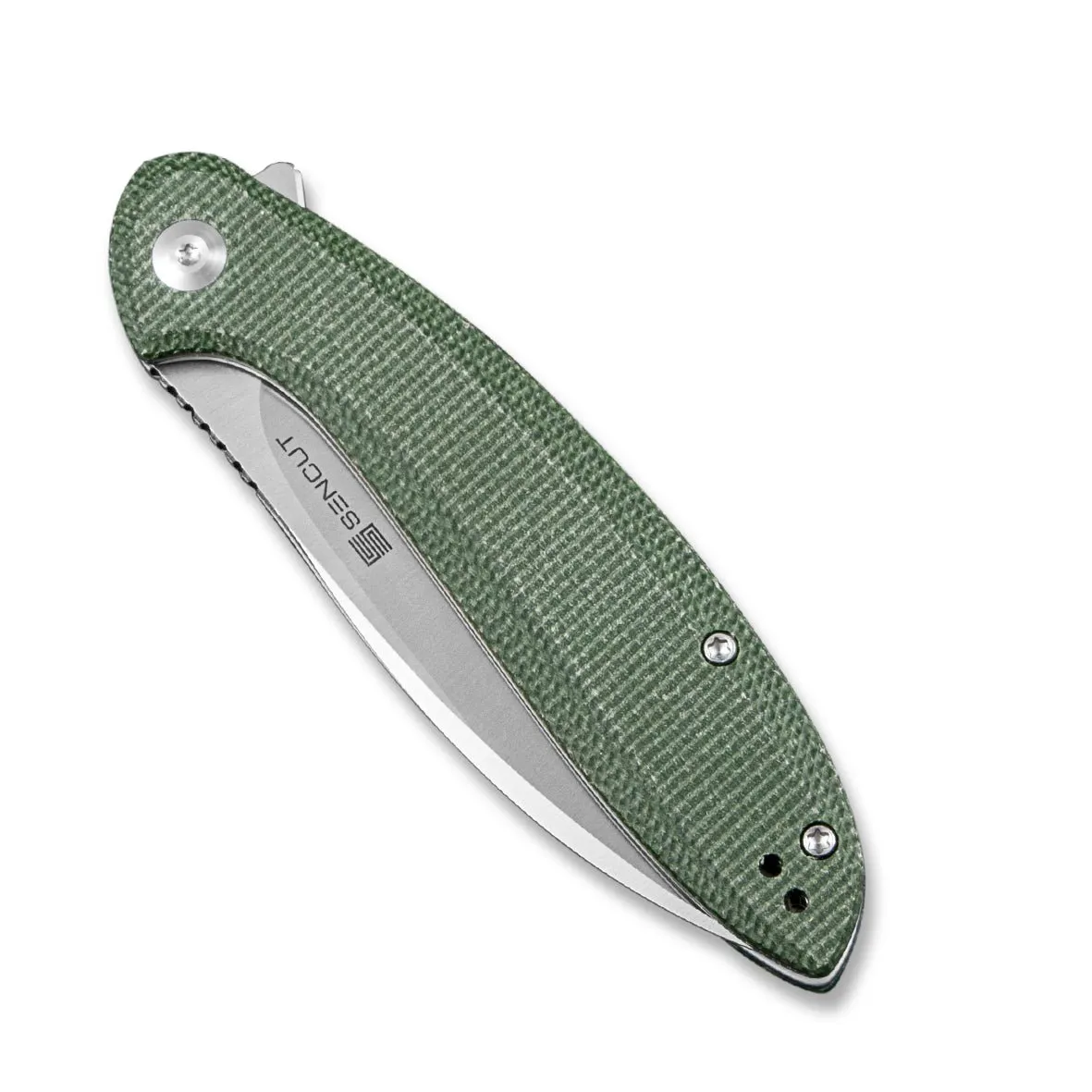 SENCUT San Angelo S21003-3 Taschenmesser Grün 9Cr18MoV