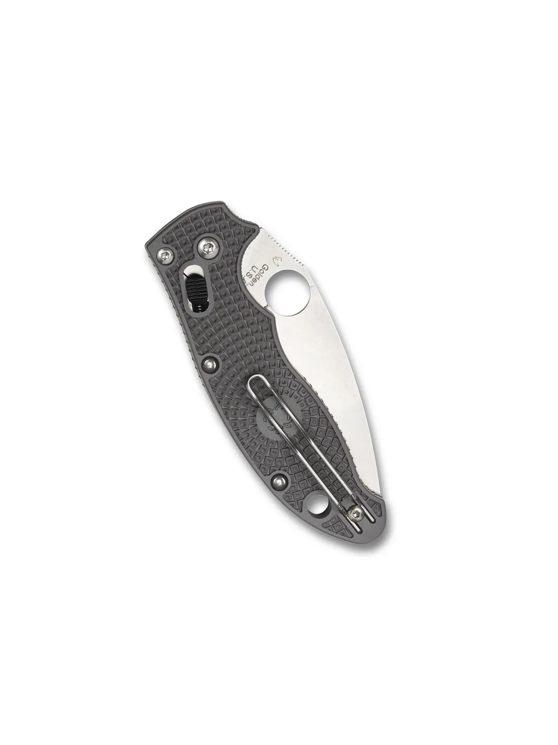 Spyderco Manix 2 Lightweight Taschenmesser Maxamet Grau