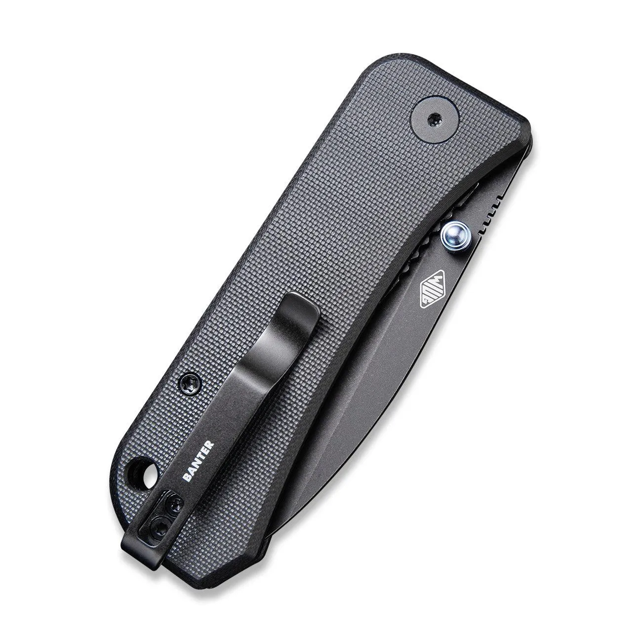 WEKnife Banter 2004B Klappmesser Schwarz S35VN